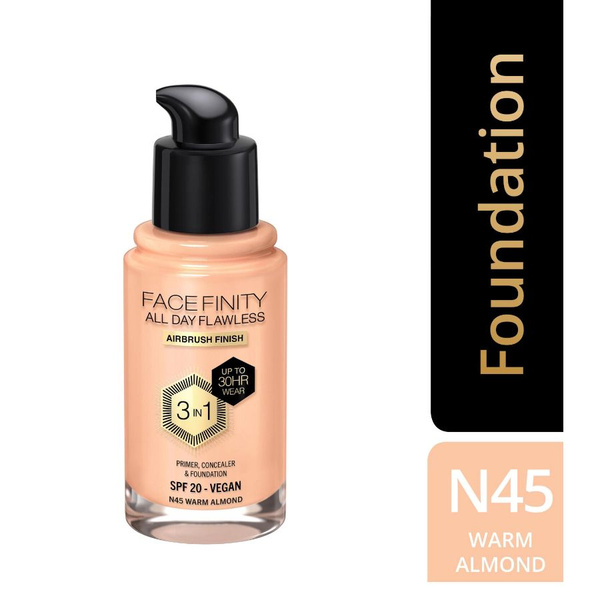 Max Factor тональный крем Facefinity all day flawless 3 in 1 vegan ...