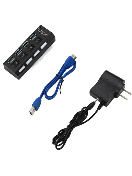 Характеристики 4-портовый разветвитель-концентратор USB 3.0 с питанием ...