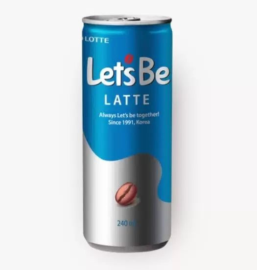 Напиток кофейный Lotte Lets Be - купить с доставкой по выгодным ценам в ...