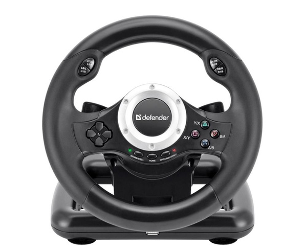 Руль TURBO PRO PC/PS3/PS4/XBOX DEFENDER - купить с доставкой по ...