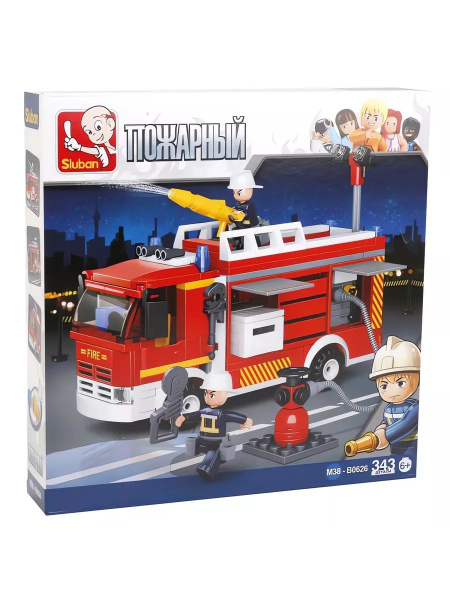 Конструктор Пожарная машина M38-B0626 купить на OZON по низкой цене ...