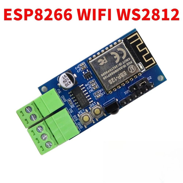 ESP8266 WIFI WS2812 RGB лампа с контроллером диммера - купить с ...