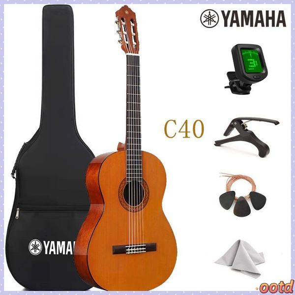 Yamaha Классическая гитара C40_C40 6-струнная, корпус Ель 4/4 - купить ...