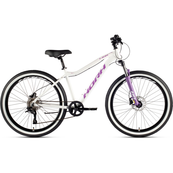 Велосипед горный HORH LIMA 27.5 2024 White-Purple, взрослый женский ...