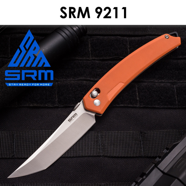 Складной нож SRM 9211-GJ купить на OZON по низкой цене (1695801612)