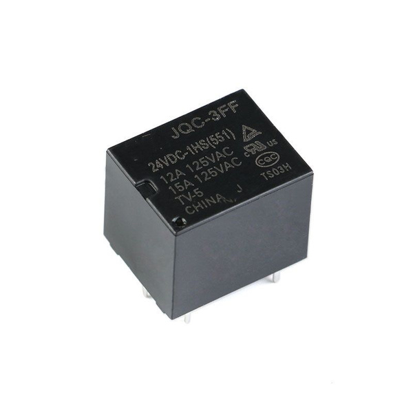 3pcs реле HF3FF-JQC-3FF-024-HS 15A 4-pin Группа 1 часто открывается ...