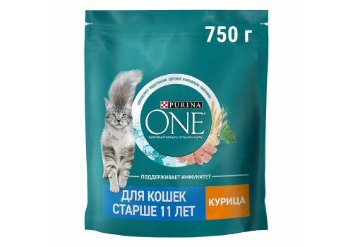 Purina One / Сухой корм Пурина Уан для Пожилых кошек старше 11 лет ...