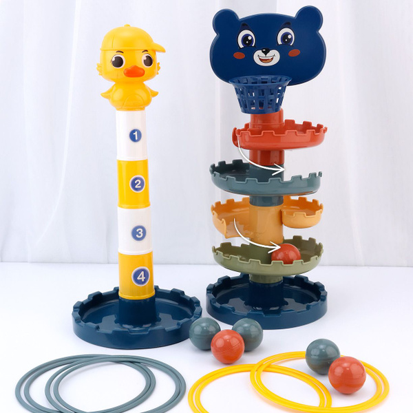 Развивающая пирамидка Chilink Конструктор Горка с шариками - купить с ...