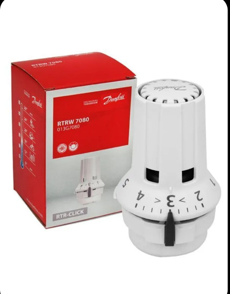 Термостатический элемент (термоголовка) Danfoss RTR-C 7080 013G7080 ...