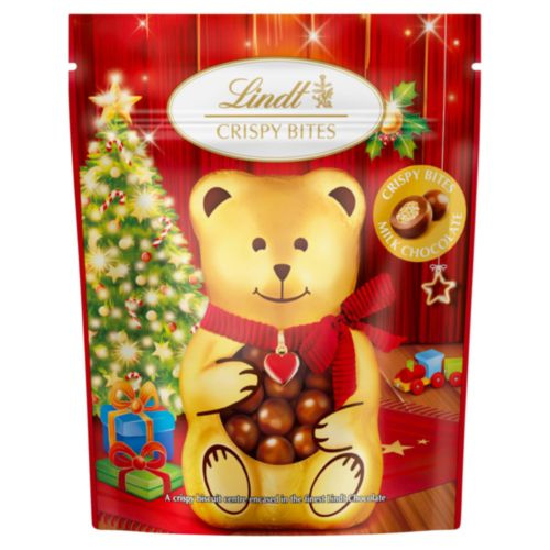 LIndt TEDDY Crispy Bites мини-шарики из молочного шоколада, 120 гр ...