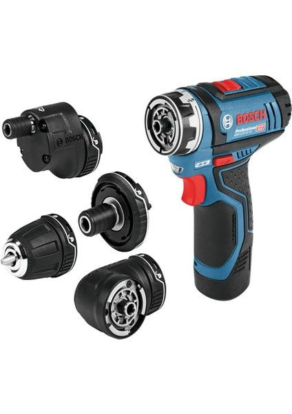 Bosch Professional Gsr 12V-15 Fc Set 2 Ач, двойной аккумуляторный ...