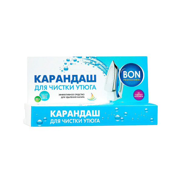 Bon Карандаш для чистки утюга, 25 г купить на OZON по низкой цене ...