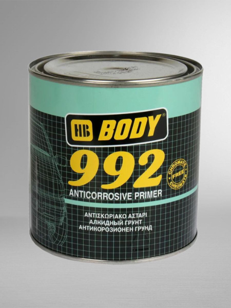 Грунт алкидный черный (1кг) "BODY-992" (BODY)