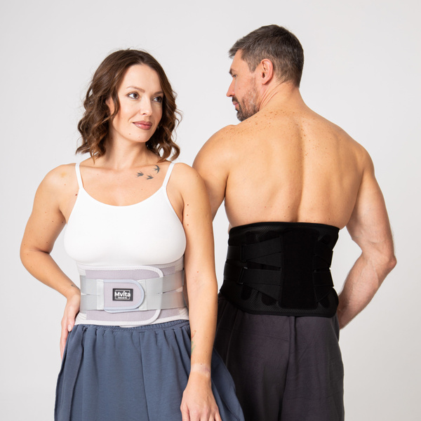 Пояс для спины со съемной шиной (корсет для спины ортопедический ...