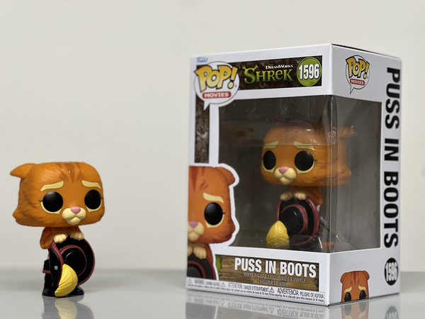 Фигурка Funko Pop! Shrek: Puss in Boots (Игрушка Фанко Поп Кот в ...