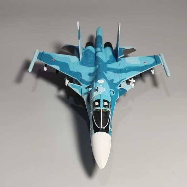 1/100 Модель российского истребителя Су-34, украшение модели самолета ...