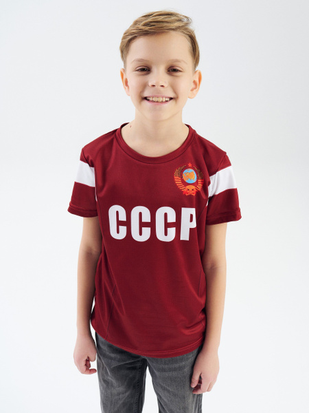 Футболка Vsemayki, размер 146, цвет красный, 100% гипоаллергенный ...