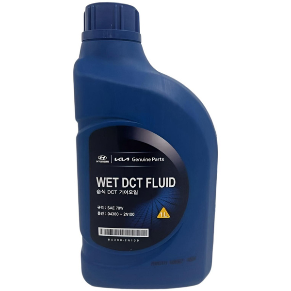 Масло трансмиссионное HYUNDAI MOBIS WET DCTF 75 W (1л) 043002N100 ...