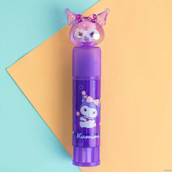 Ластик (ластик-карандаш) выдвижной в виде помады фигурка Kuromi Куроми ...