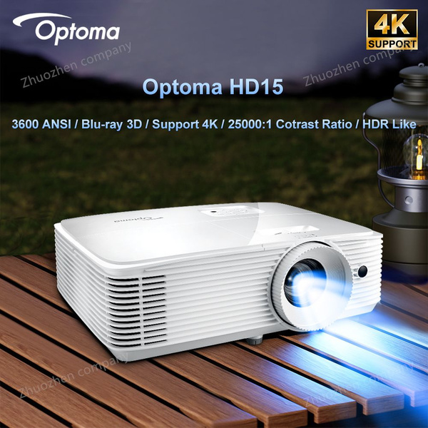Optoma Проектор Optoma HD15, 3DLP, белый купить на OZON по низкой цене ...