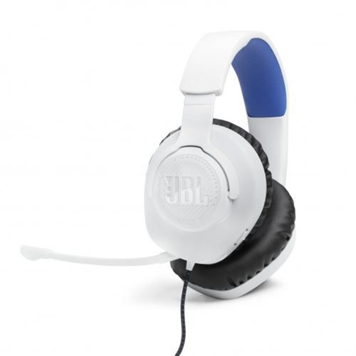 Наушники Полноразмерные JBL quantum 100 Проводное JBLQ100PWHTBLU купить ...