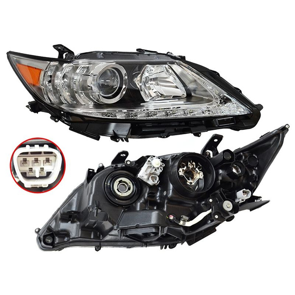 Фара Lexus RX 12-15 (Справа/ Ксенон/Галоген/ ДХО/ Ручная регулировка/ без AFS)