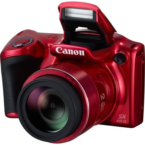 Canon Компактный фотоаппарат PowerShot SX410, красный купить на OZON по ...
