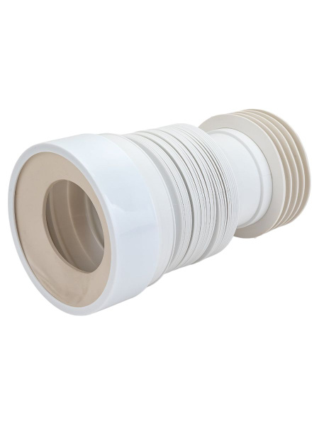 Слив для унитаза раздвижной гофрированный D110 купить на OZON по низкой ...