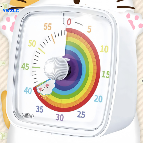 Визуальный таймер на 60 минут с ночником, таймер обратного отсчета ...