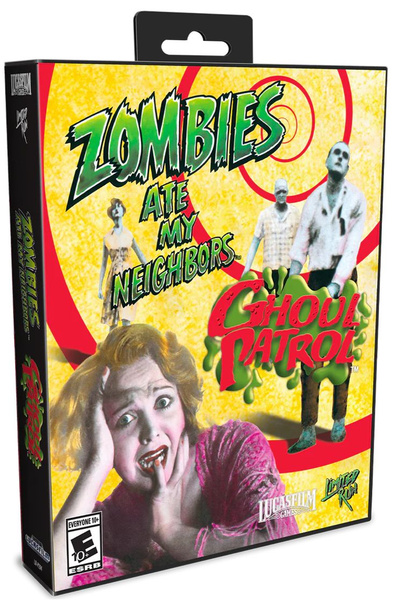 PS4 Zombies Ate my Neighbours 北米限定版 未開封 PS4 + PS5 Zombies Ate My Neighbors + Ghoul Patrol Limited