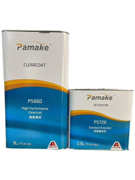 Axalta Pamake Лак P5600 (5л) + активатор P5720 (2.5 л) купить на OZON ...