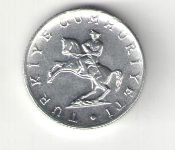 Монета Турция 5 лир 1982