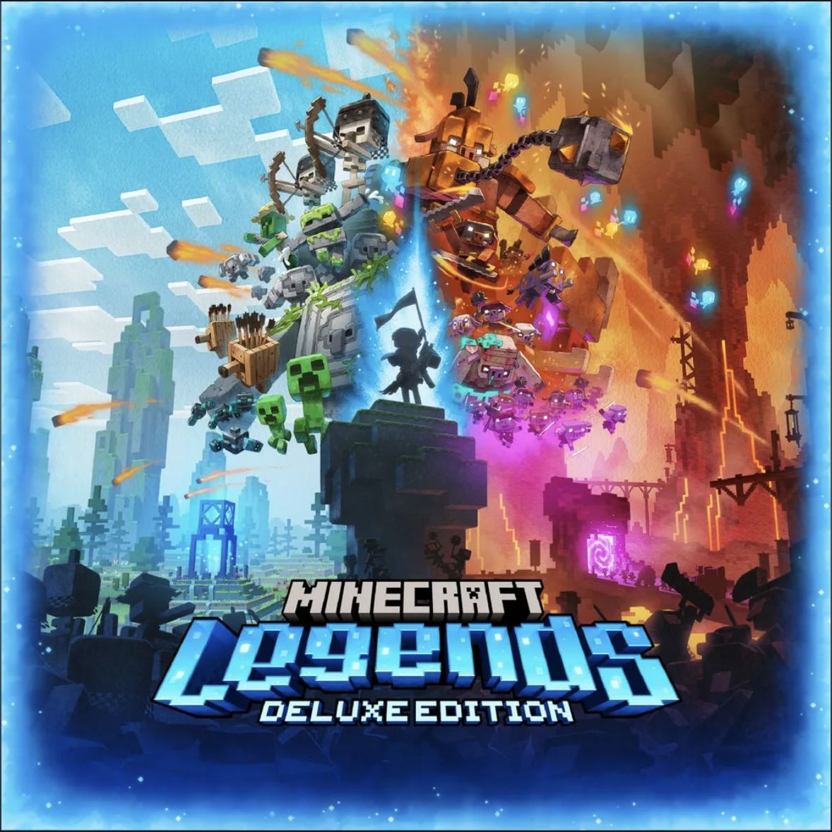 Игра "Minecraft Legends", Deluxe Edition PS5> ⭕Диск>  (PlayStation 5, Русская версия)