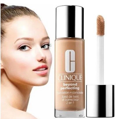 Clinique/ТональнаяосноваиконсилерClinique2в1BeyondPerfectingFoundationandConcealerоттенок63FreshBeige