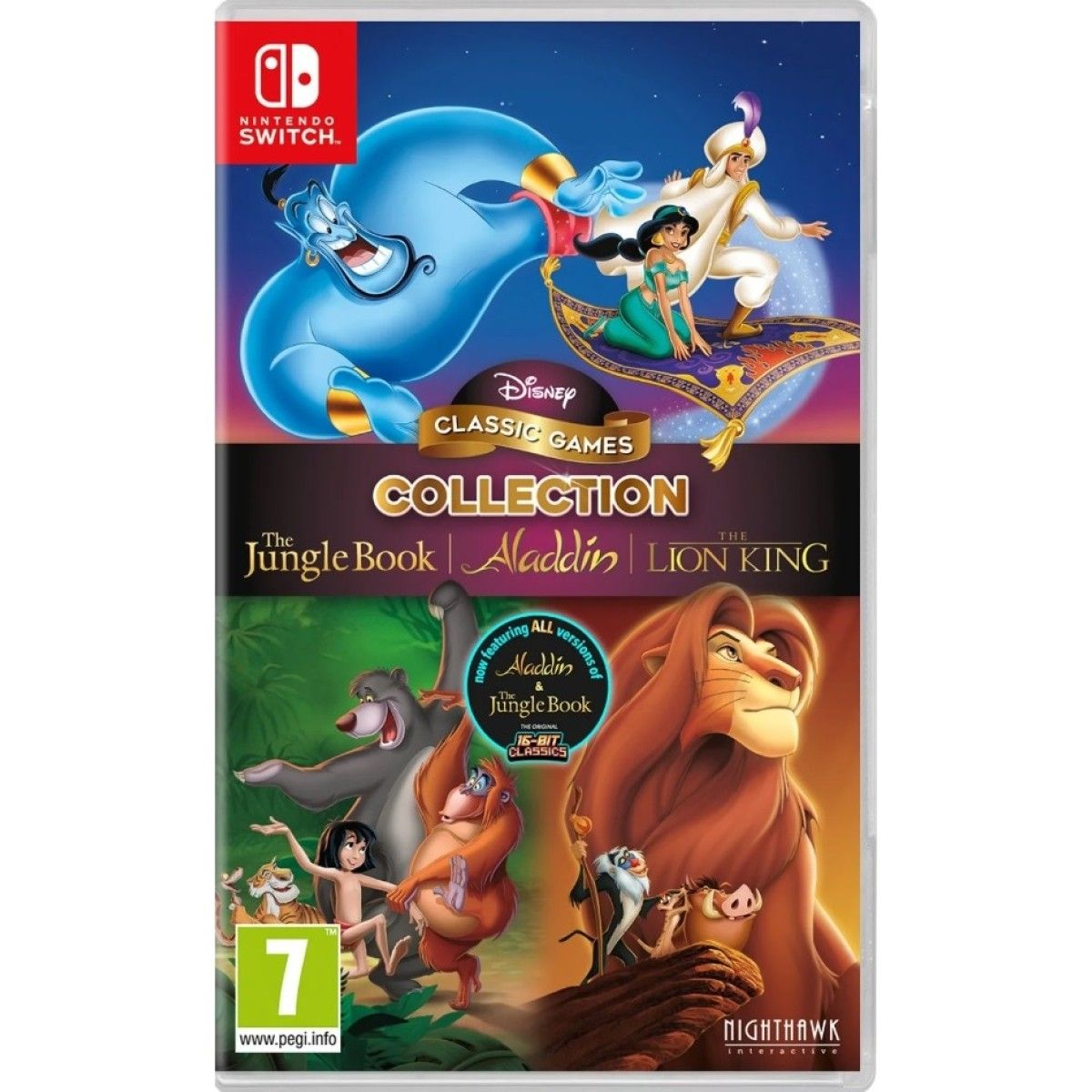 Disney Classic Games Collection: The Jungle Book, Aladdin & The Lion King (Nintendo Switch)