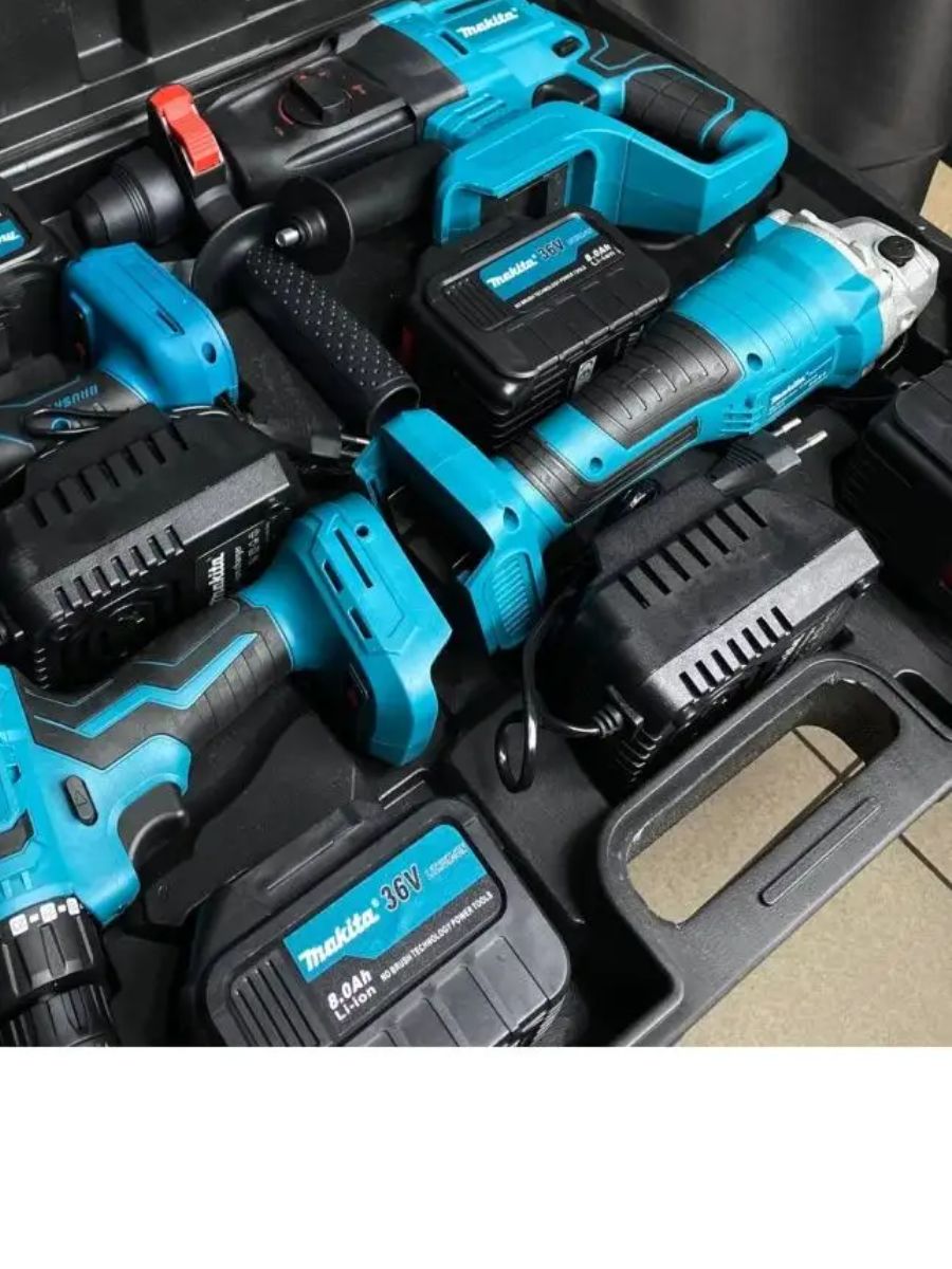 Набор макита 4в1. Аккумуляторный набор Makita 4 в 1. Makita 4 в 1 набор инструментов. Набор шуруповерт гайковерт перфоратор болгарка. Набор болгарка шуруповерт перфоратор гайковерт 21 вольт
