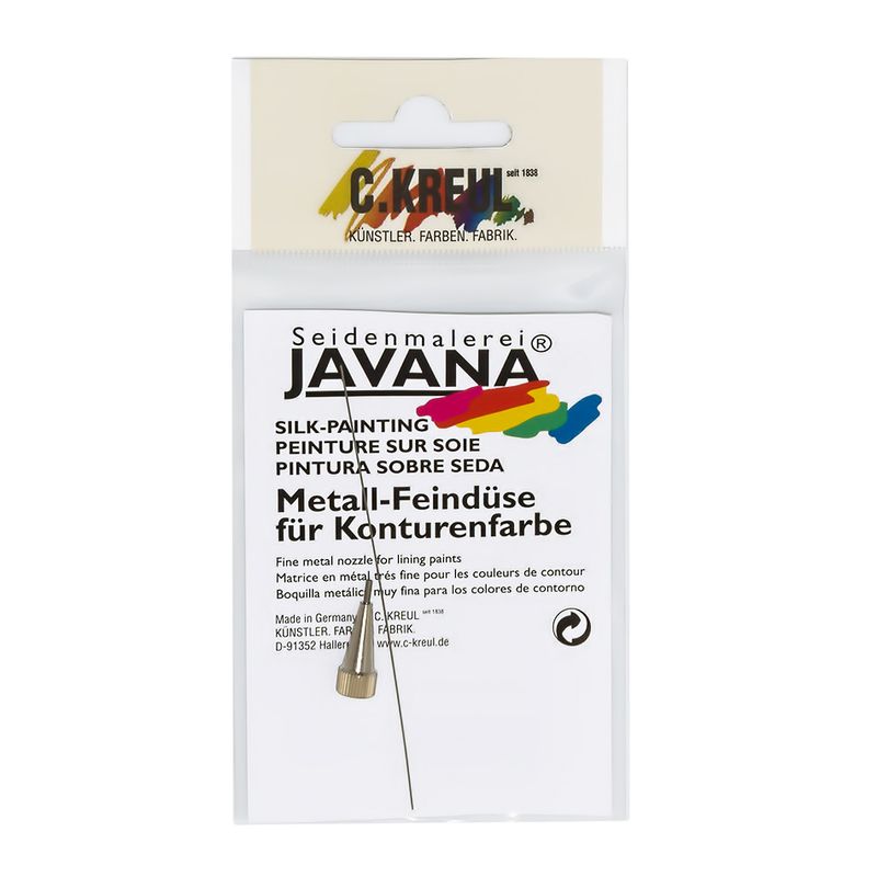 Сопло метал. К аппликатору "Javana " 0,7 мм kr-81177. Металлические сопла для батика купить. Кнопки трезубец Javana купить.