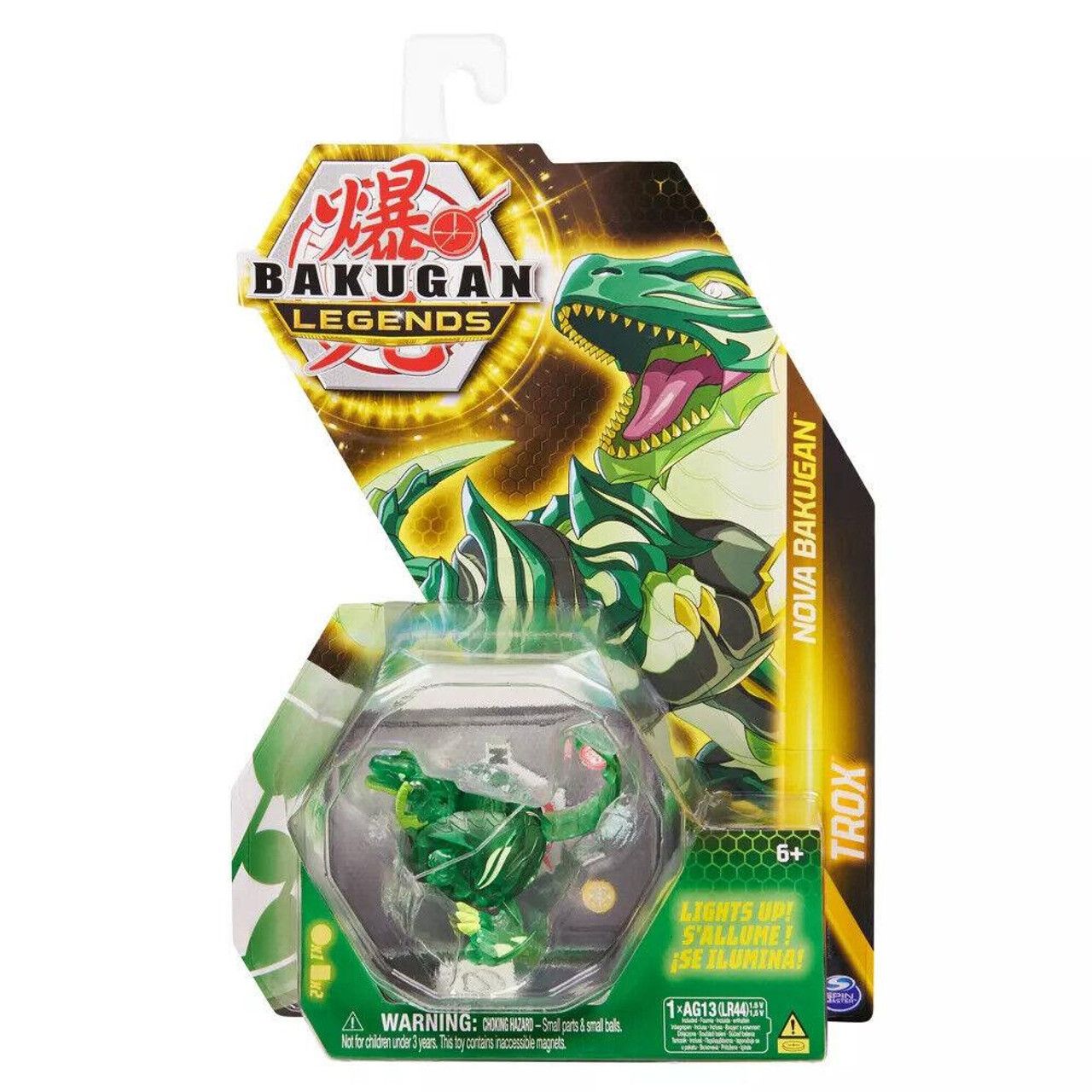 Фигурка Bakugan Legends Nova Bakugan Trox 6065724 - купить с доставкой по  выгодным ценам в интернет-магазине OZON (1424153649)