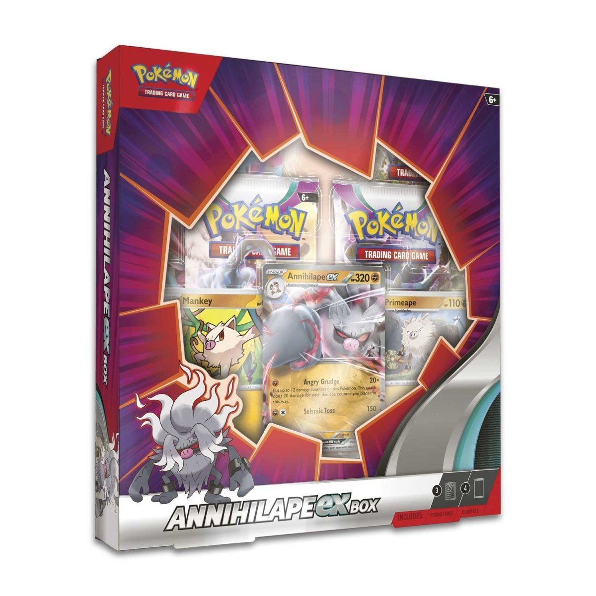 Покемон карты коллекционные: Набор Pokemon TCG: Annihilape ex Box (Made in  USA) - купить с доставкой по выгодным ценам в интернет-магазине OZON  (1440437290)