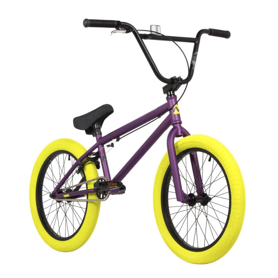 Велосипед NOVATRACK 20" BMX JUPITER темно-фиолетовый, сталь , рама 20", U-BRAKE