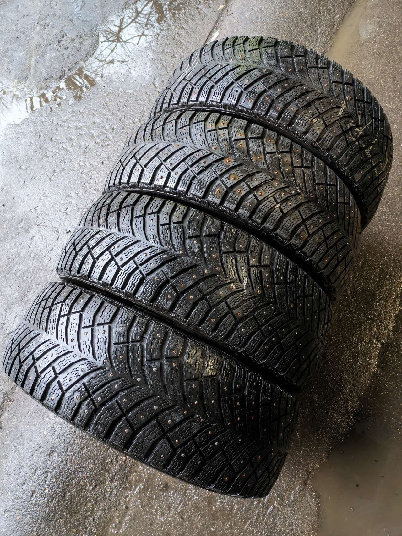 MICHELINX-IceNorth44шт.fb9559cdШиныспробегомзимние205/60R1696TШипованные