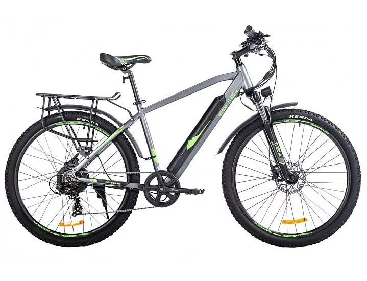 ЭлектровелосипедEltrecoXT850ProСеро-зеленый