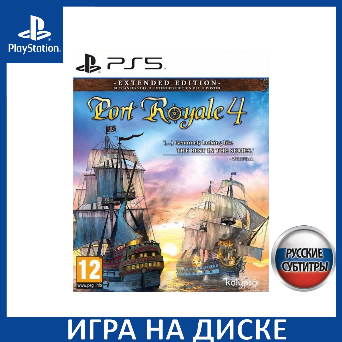 Игра Port Royale 4 Extended Version Русская Версия (PS5) Диск PlayStation 5