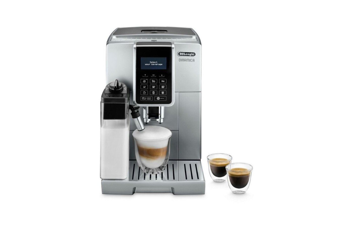 Delonghi dinamica обзор. Кофемашина Delonghi ECAM 350 75 S. Делонги 370.95. Delonghi ECAM 350.75.S.