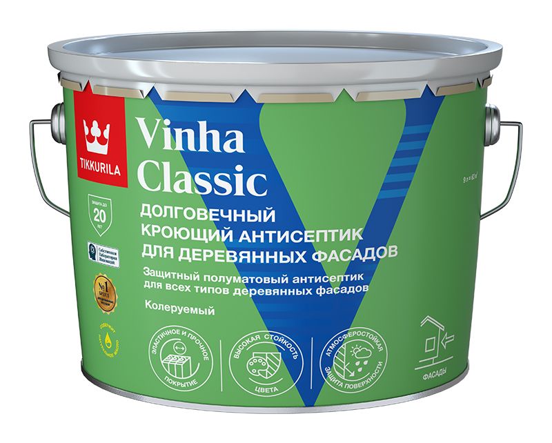 Tikkurila Строительный антисептик Водооталкивающий 12.1 кг 9 л