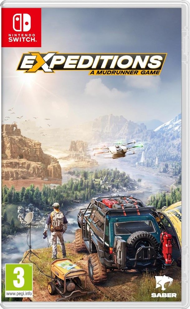 Игра Expeditions: A MudRunner Game (Nintendo Switch, Русские субтитры)