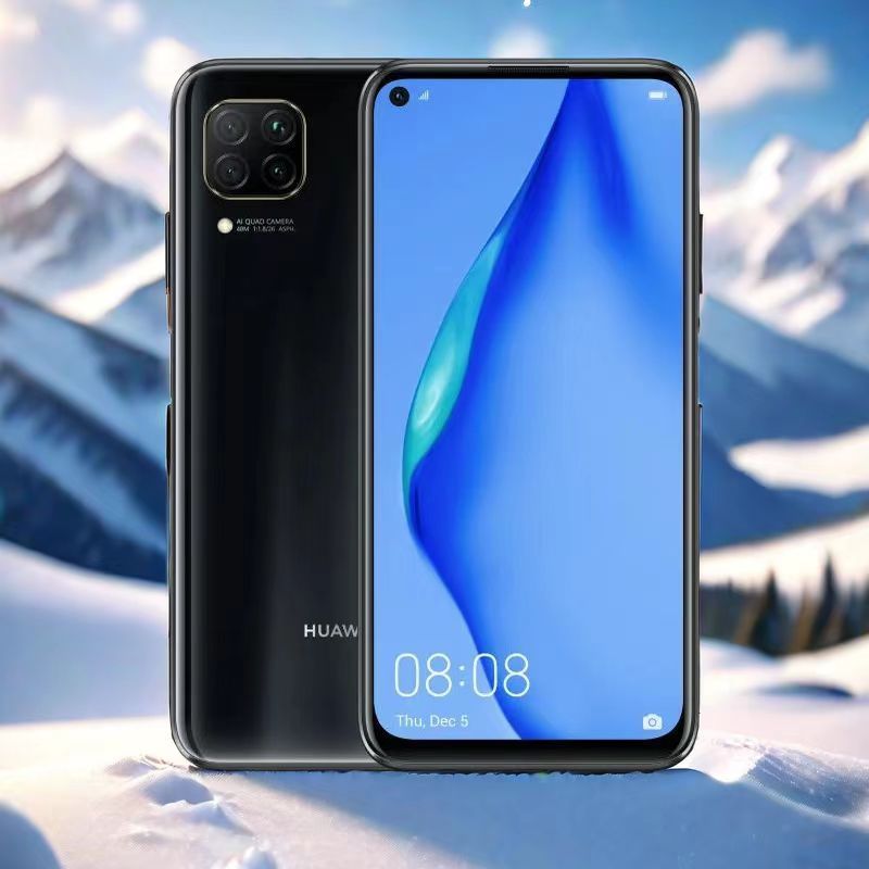 HUAWEIСмартфонP40lite8/128-TCGlobal8/128ГБ,черный