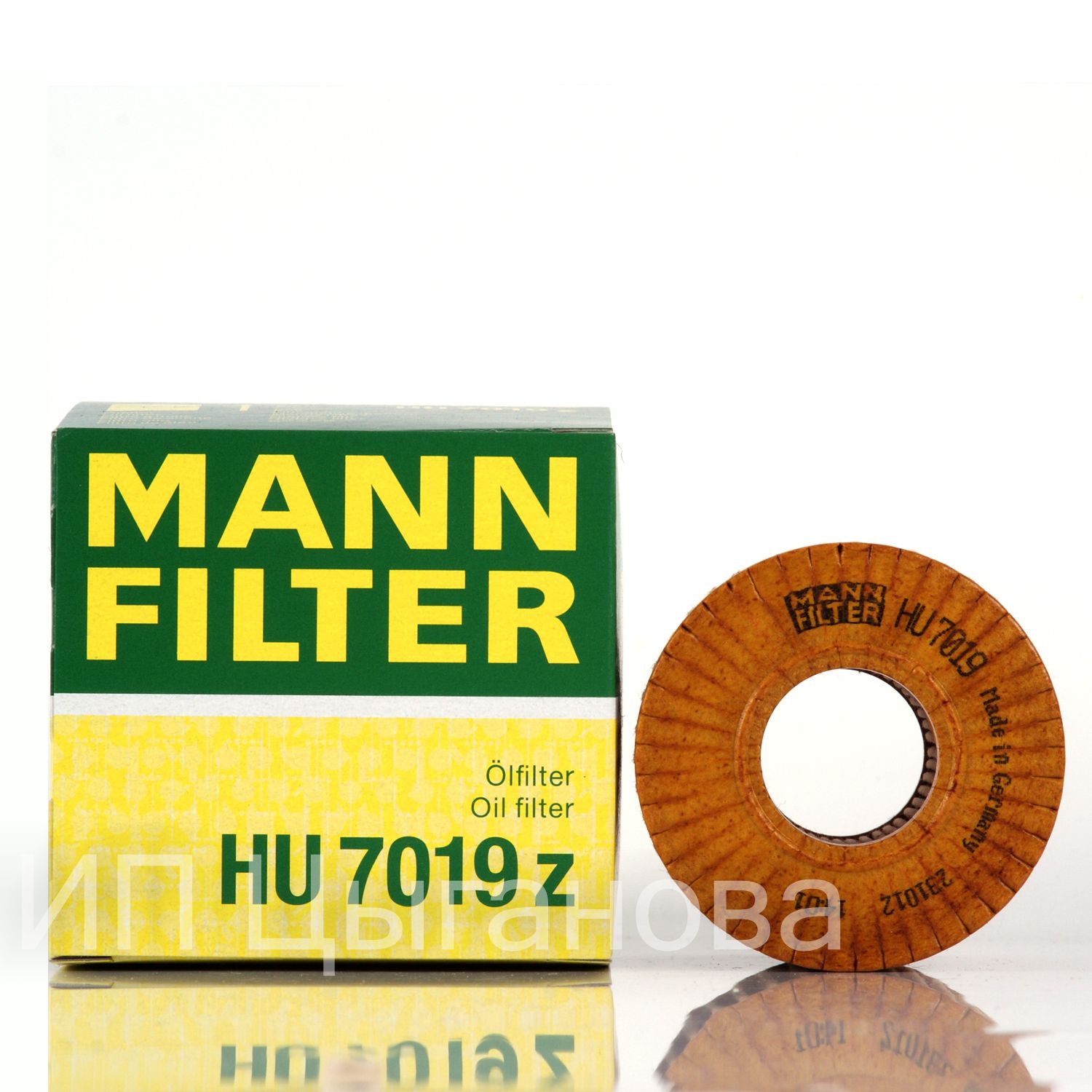 MANN FILTER Фильтр масляный арт. HU7019Z