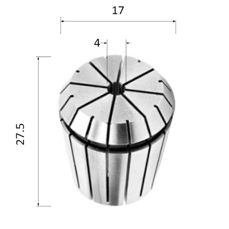 ЦангаER16-4,4мм(биение0,008)