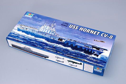 Trumpeter 1/700 05727 USS Хорнет CV-8Корабль